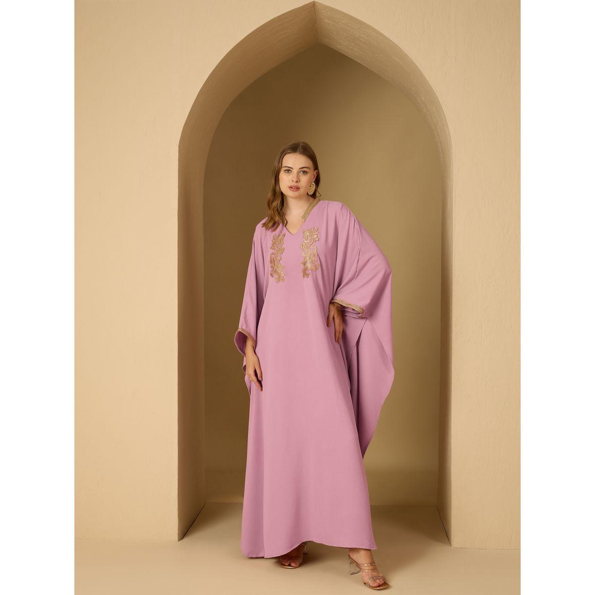 أميرة x ستايلي قفطان مزين بتفاصيل مُنمقة-women-arabicclothing-kaftan-image-2