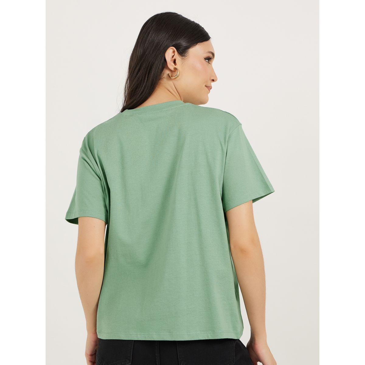 Embroidered Slogan Regular Fit T-Shirt-women-clothing-tshirts-image-4