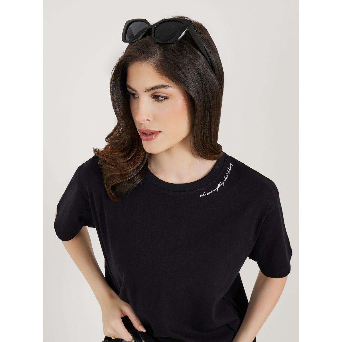Styli Slogan Print Round Neck Boxy T-Shirt-women-clothing-tshirts-image-7