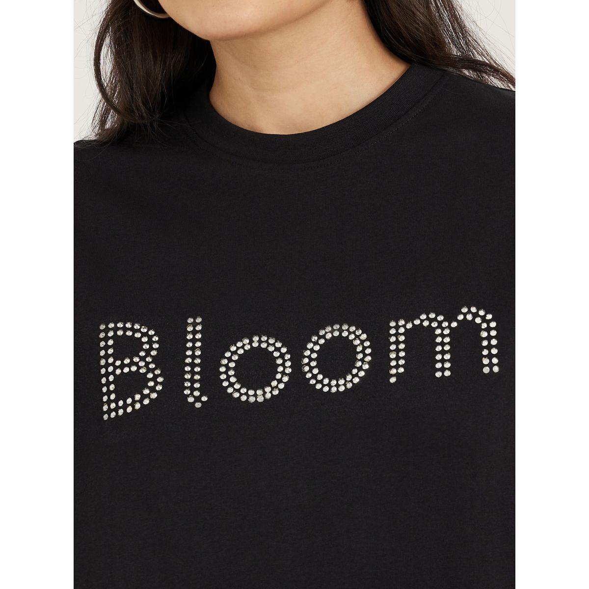 تيشيرت فضفاض منمق بحجر الراين-women-clothing-tshirts-image-4
