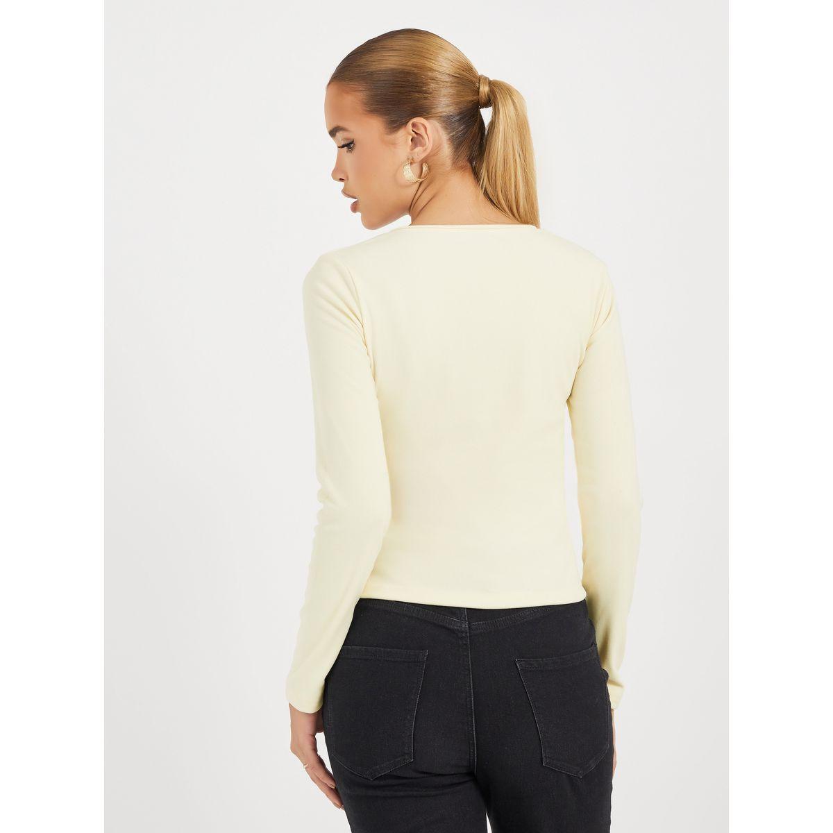 Styli Slim Fit Lace Insert T-Shirt-women-clothing-tshirts-image-5
