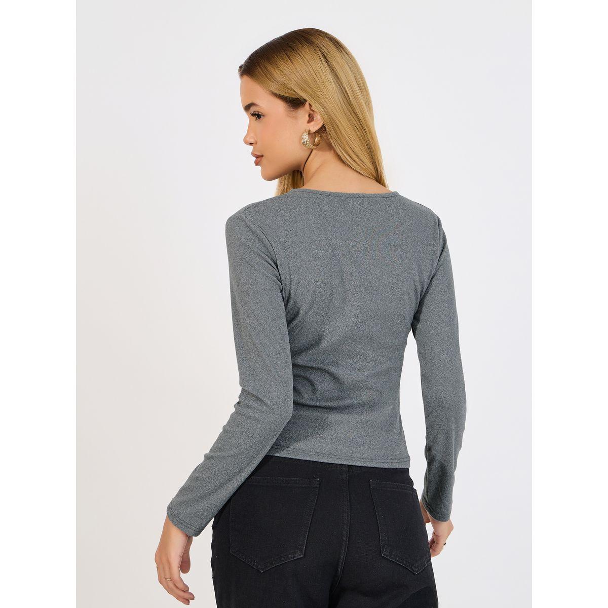 Styli Slim Fit Lace Insert T-Shirt-women-clothing-tshirts-image-4