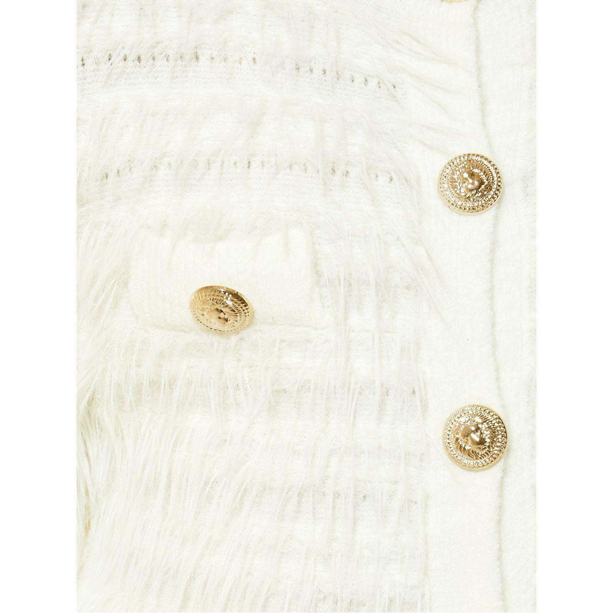 كارديجان مزين بشراشيب مع أزرار غلق-women-winterwear-cardigansandjumpers-cardigans-image-3