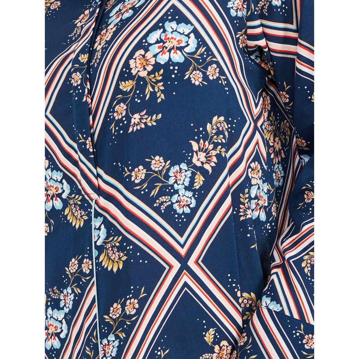 Styli All-Over Print Shirt Collar Jalabiya-women-arabicclothing-jalabiyas-image-6
