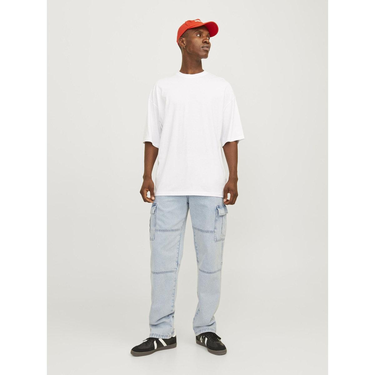 Jack & Jones High Rise Loose Fit Cargo Jeans-men-clothing-bottoms-jeans-image-5