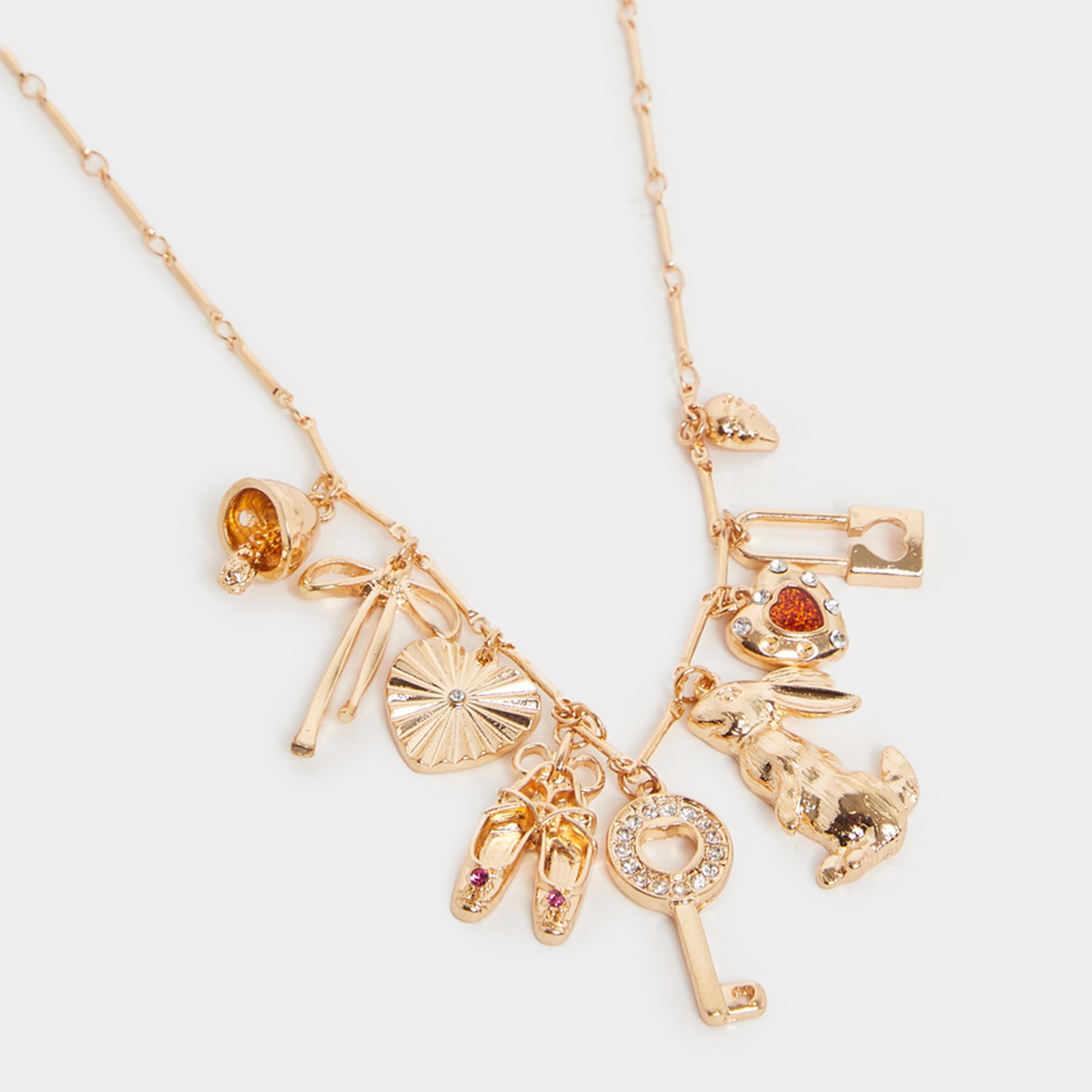 ستايلي - سلسال متعدد التعليقات-women-watchesandjewellery-jewellery-necklacesandpendants-image-3