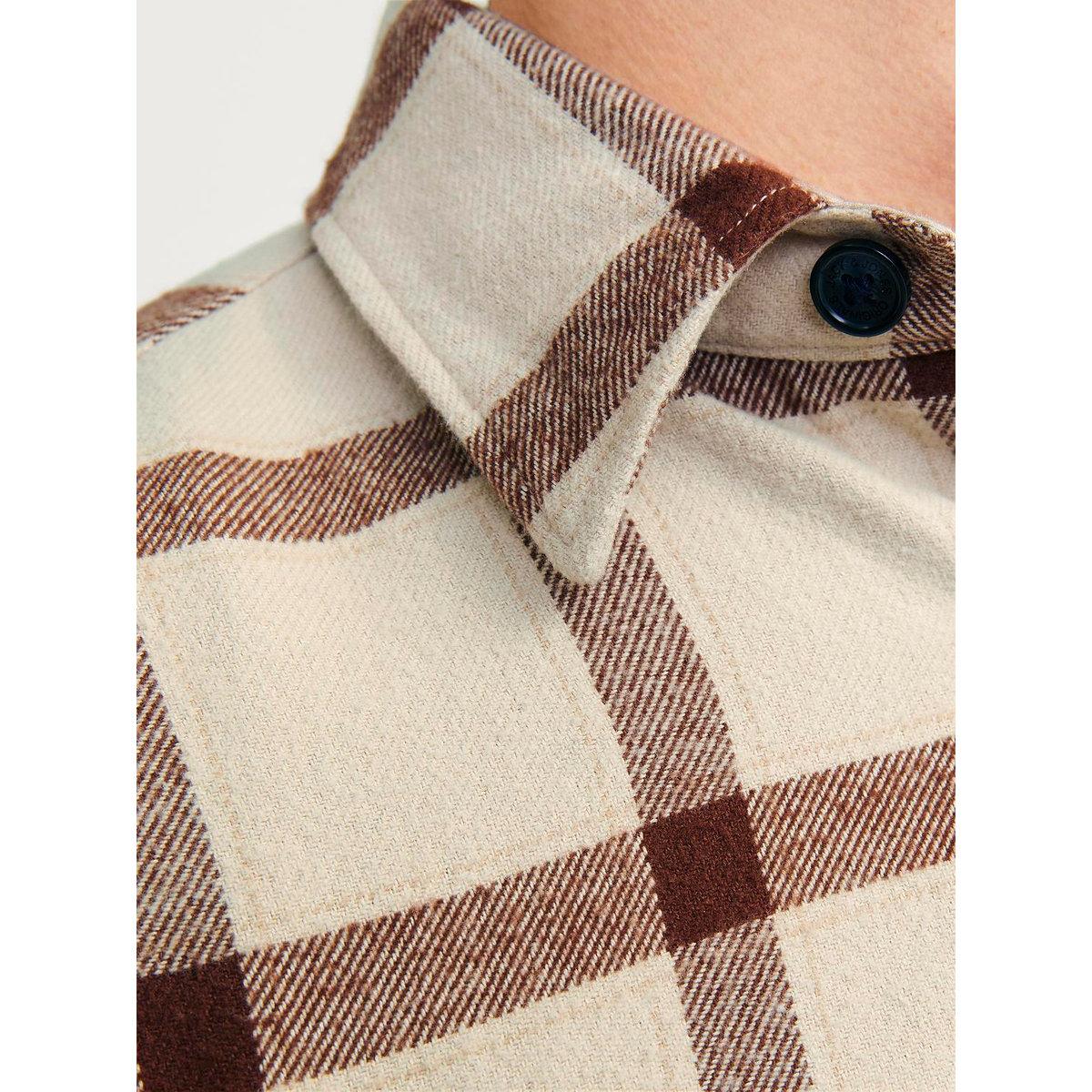 Jack & Jones Checked Relaxed Fit Shirt with Patch Pocket-men-clothing-shirts-image-2