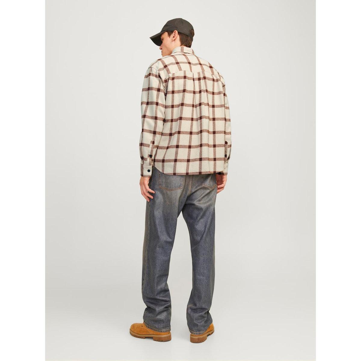Jack & Jones Checked Relaxed Fit Shirt with Patch Pocket-men-clothing-shirts-image-5