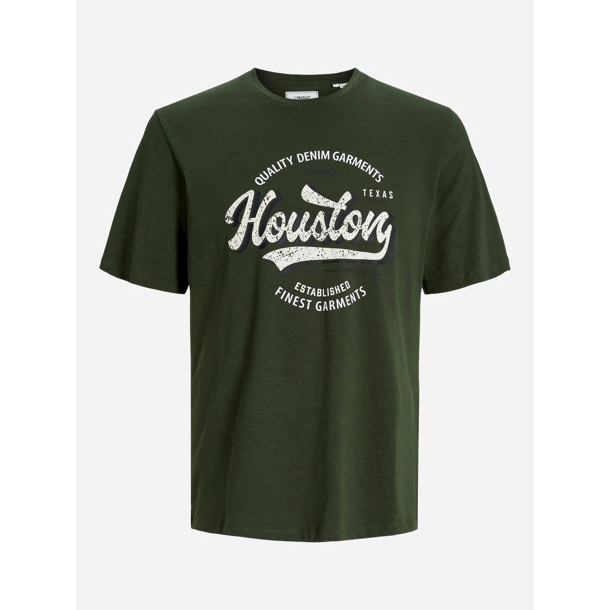 تيشيرت بطبعة هيوستن مع ياقة دائرية-men-clothing-tshirtsandpolos-tshirts-image-1