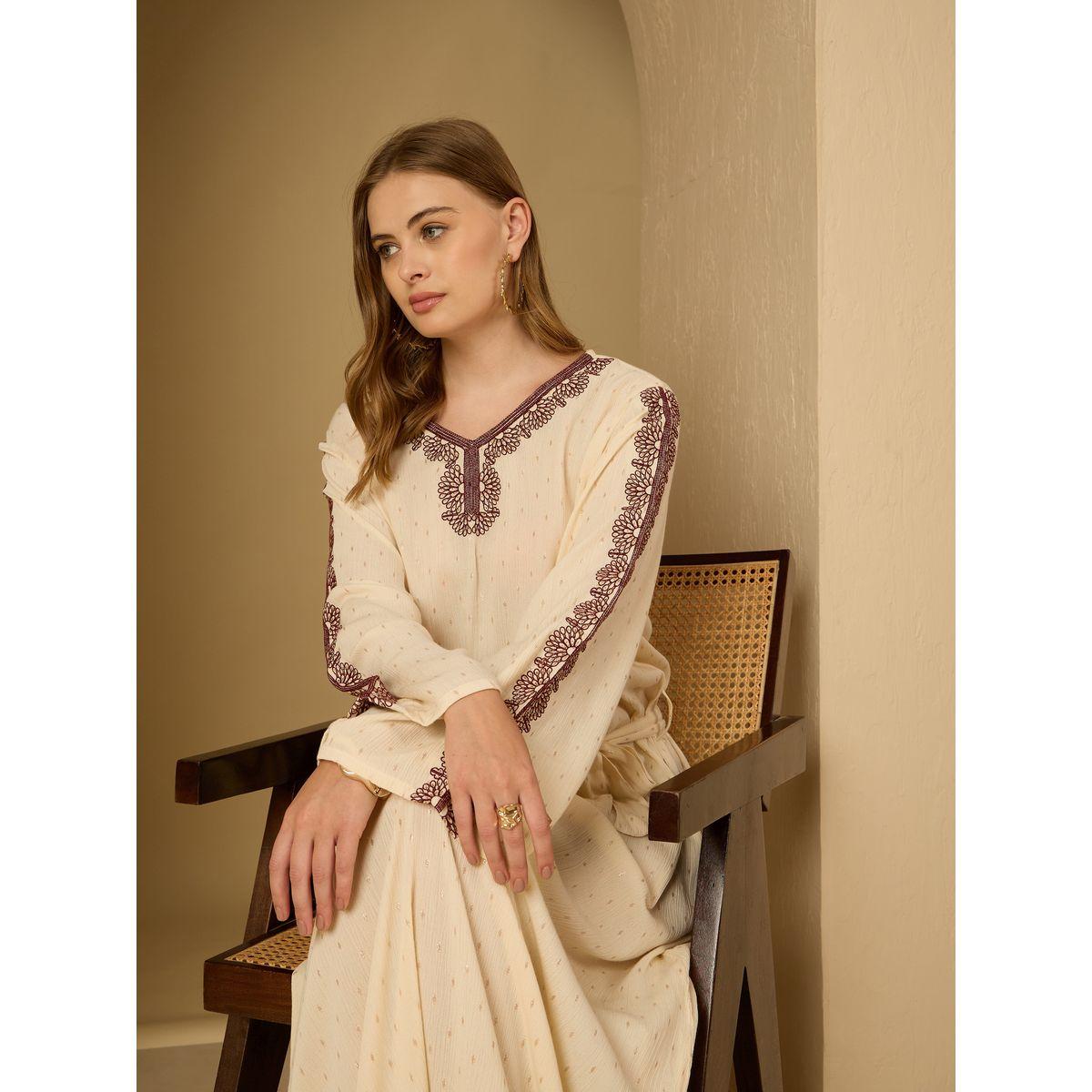 جلابية بتفاصيل مُطرزة مع حزام خصر-women-arabicclothing-jalabiyas-image-7