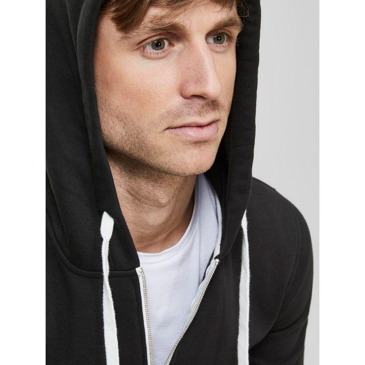 Produkt Basic Hooded Sweatshirt with Full Zip-men-winterwear-hoodiesandsweatshirts-image-2