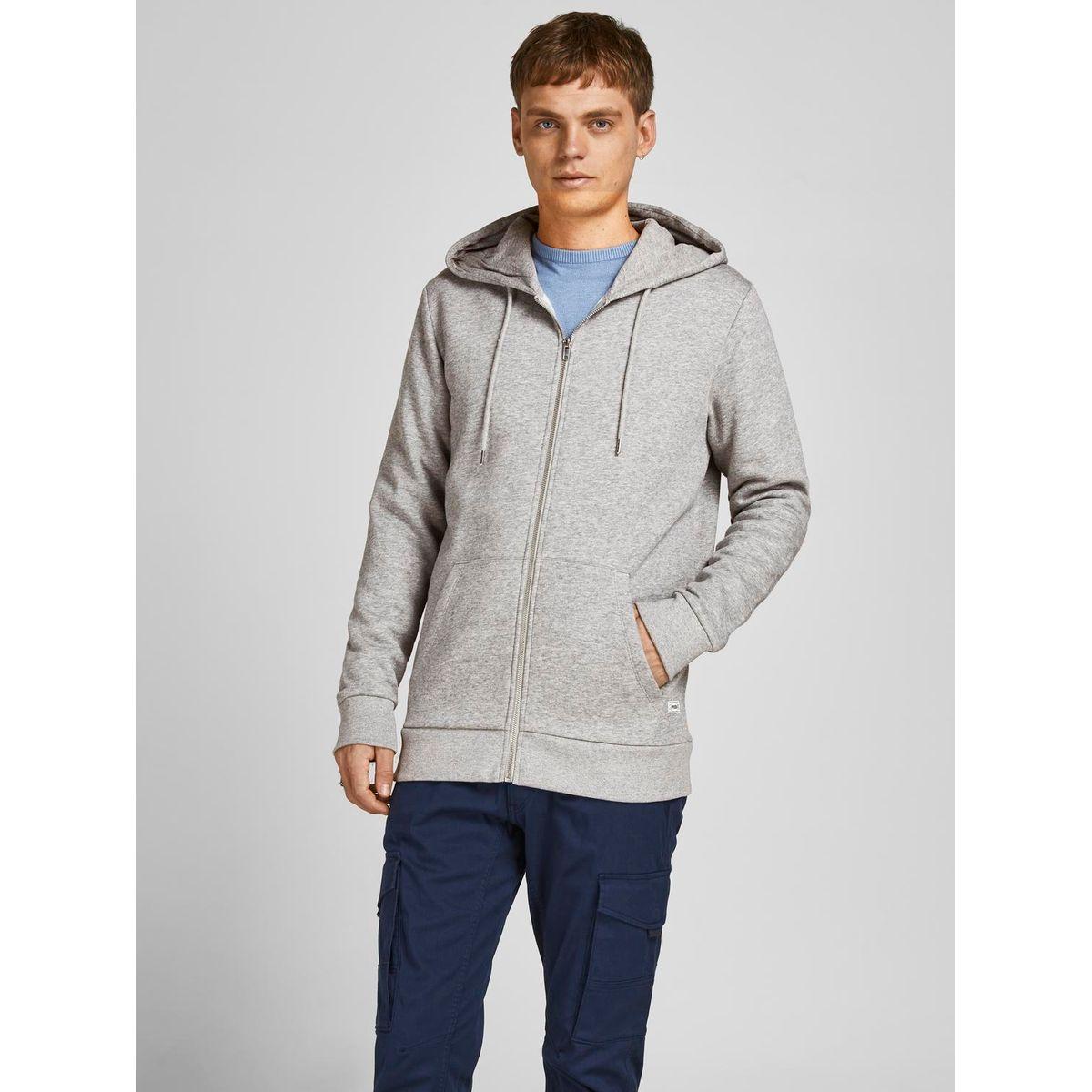 Produkt Basic Hooded Sweatshirt with Full Zip-men-winterwear-hoodiesandsweatshirts-image-1