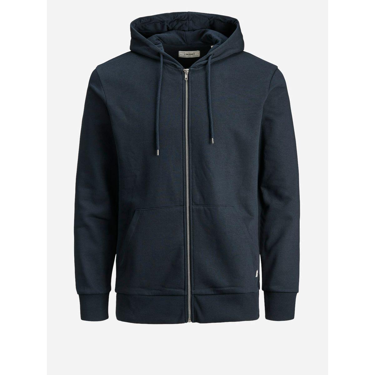Produkt Basic Hooded Sweatshirt with Full Zip-men-winterwear-hoodiesandsweatshirts-image-1