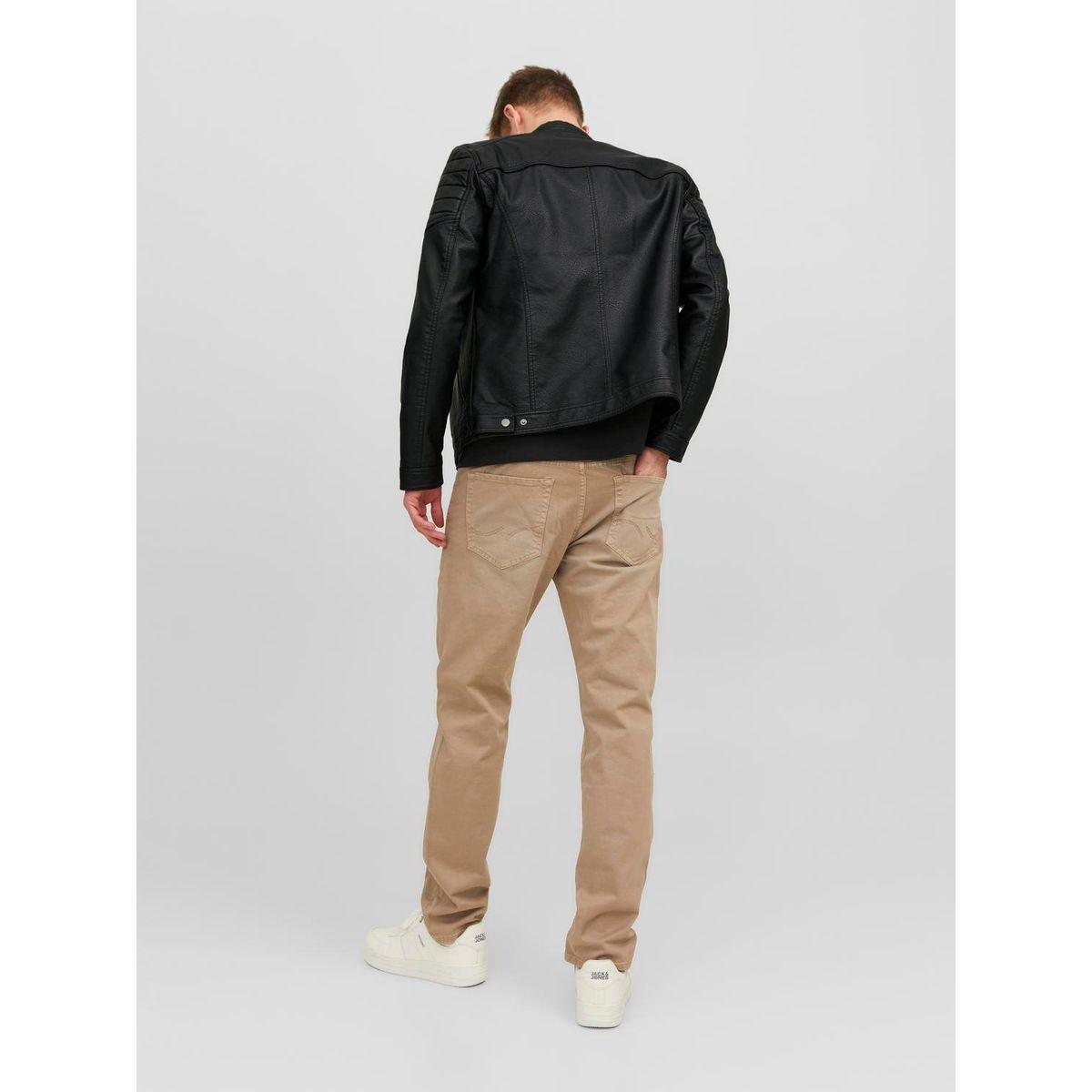 جاكيت بايكر بجيوب وسحَّاب غلق-men-clothing-jacketsandblazers-jackets-image-5