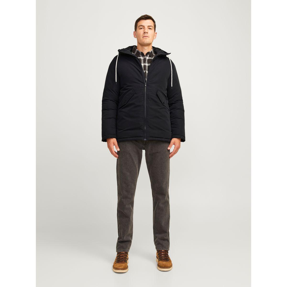 جاكيت باركا بياقة هودي وجيوب بطية إغلاق-men-clothing-jacketsandblazers-jackets-image-5