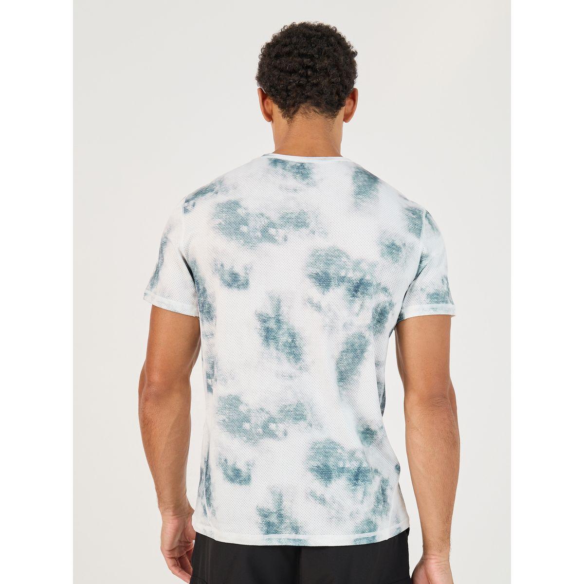 Tie-Dye Print Workout T-Shirt with Logo Detail-men-clothing-sportswearandactivewear-tshirtsandpolos-image-4