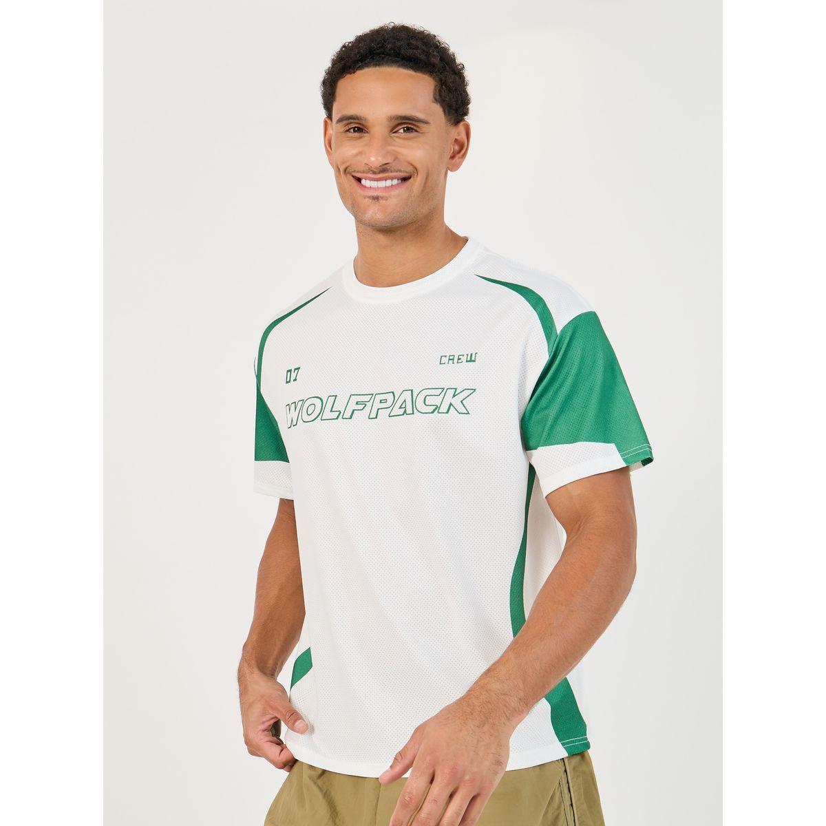 Color Block Athleisure Mesh Printed T-Shirt-men-clothing-sportswearandactivewear-tshirtsandpolos-image-1