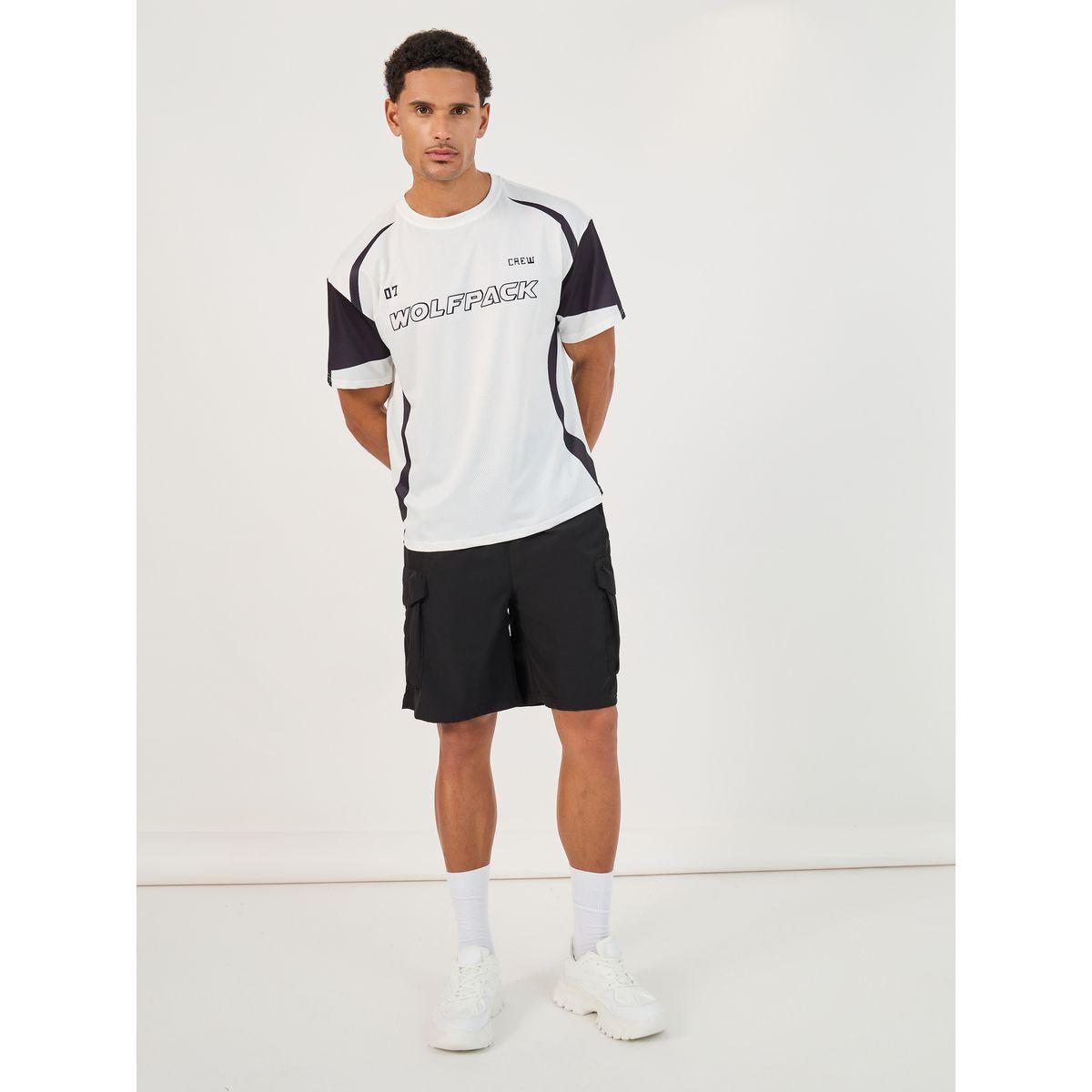 Color Block Athleisure Mesh Printed T-Shirt-men-clothing-sportswearandactivewear-tshirtsandpolos-image-2