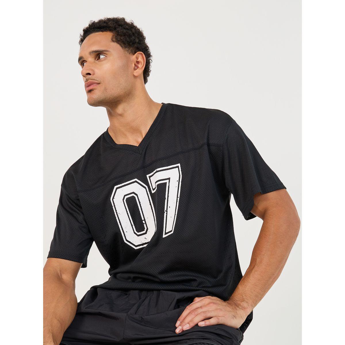 Varsity Print Stretch Oversized T-Shirt with Seam Detail-men-clothing-sportswearandactivewear-tshirtsandpolos-image-1