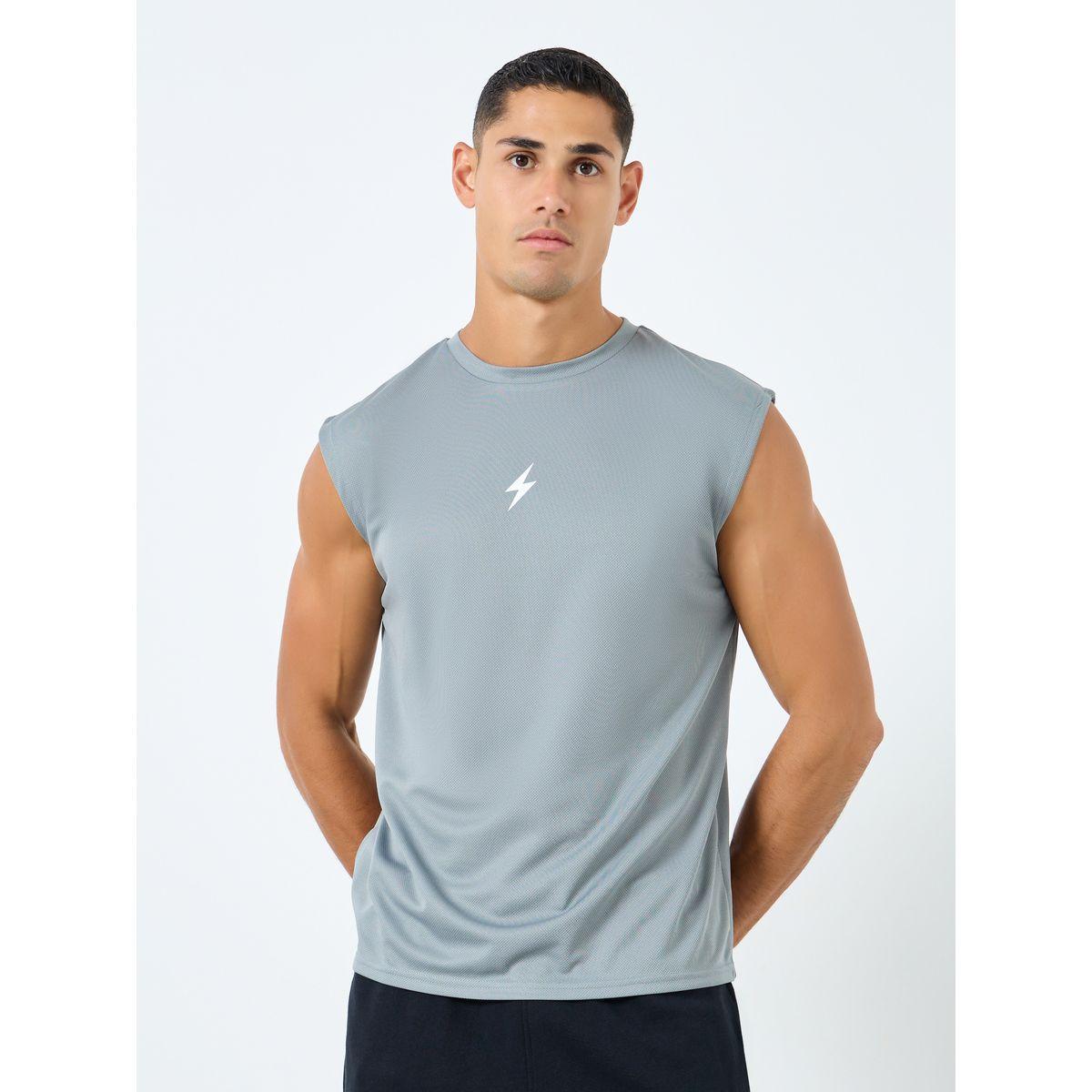 Styli Relaxed Fit Workout Active Tank with Minimal Print-men-clothing-sportswearandactivewear-tshirtsandpolos-image-1