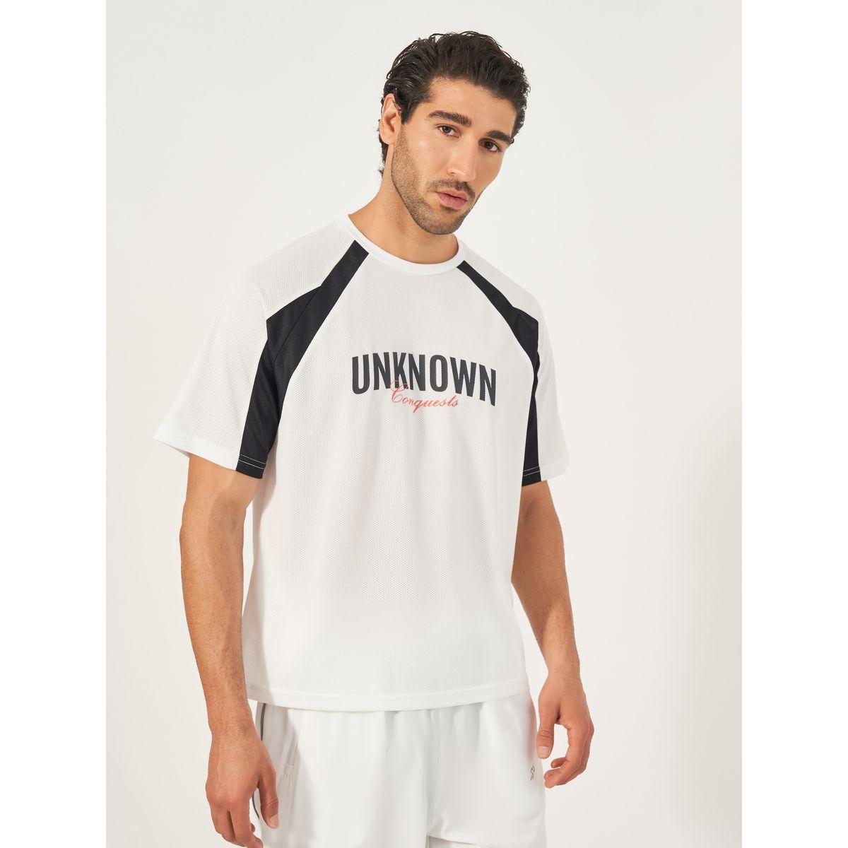 Styli Active Contrast Panel Ultra Lightweight Athleisure T-Shirt-men-clothing-sportswearandactivewear-tshirtsandpolos-image-1