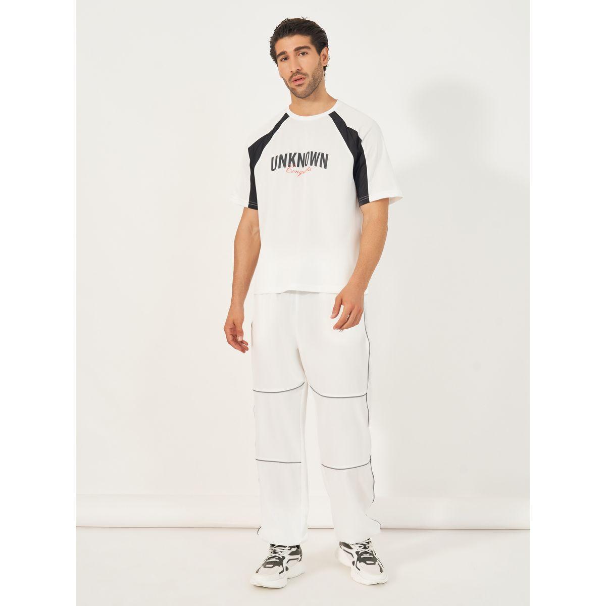 Styli Active Contrast Panel Ultra Lightweight Athleisure T-Shirt-men-clothing-sportswearandactivewear-tshirtsandpolos-image-2