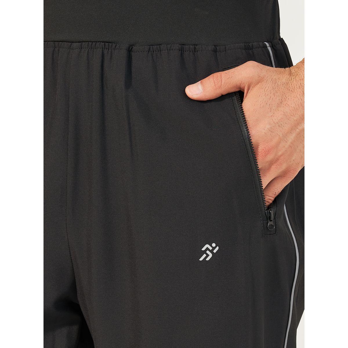 Styli Active 4-Way Stretch Woven Cargo Fit Training Track Pants with Contrast Piping Detail-sports-men-clothing-bottoms-image-3