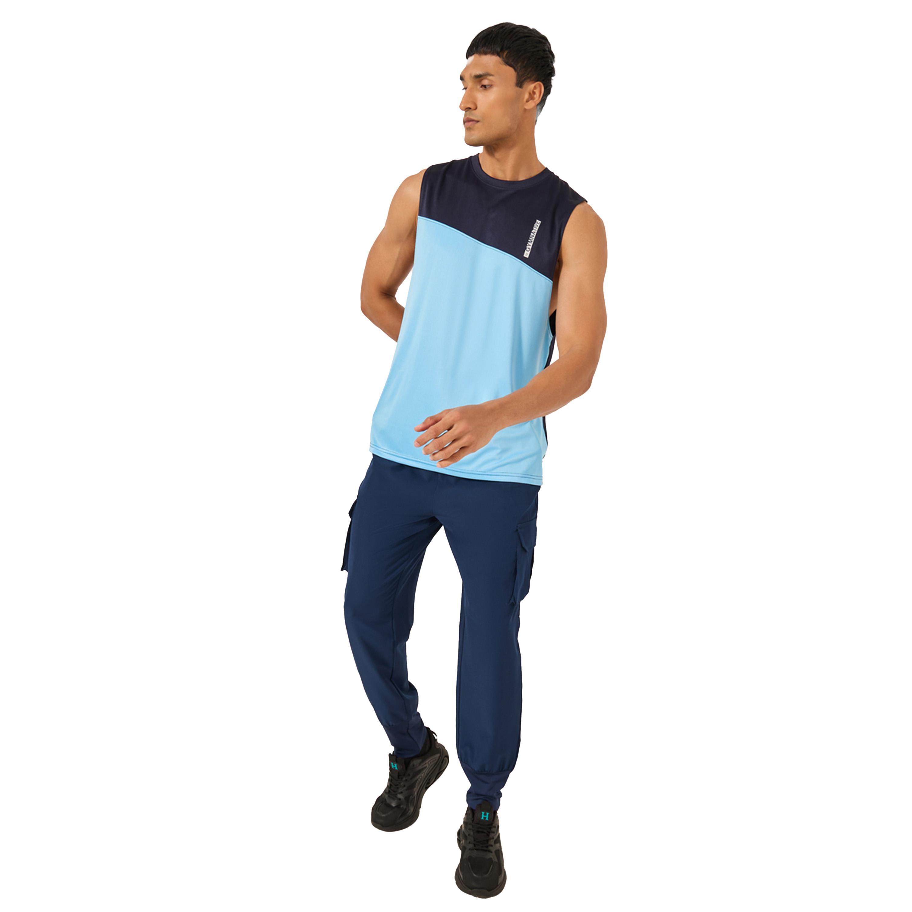 ستايلي -  بنطال رياضي للجري تصميم منسوج سادة-men-clothing-sportswearandactivewear-bottoms-joggers-image-4