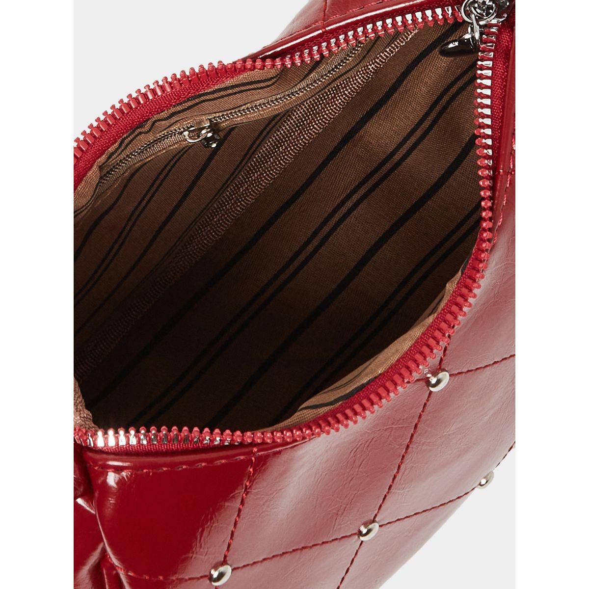 Styli Studded Diamond Pattern Shoulder Bag-women-bagsandwallets-handbags-image-6