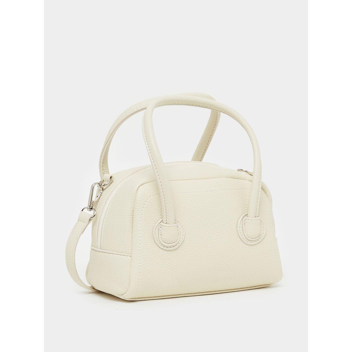 Styli Pebble Textured Handbag with Dual Handles-women-bagsandwallets-handbags-image-1