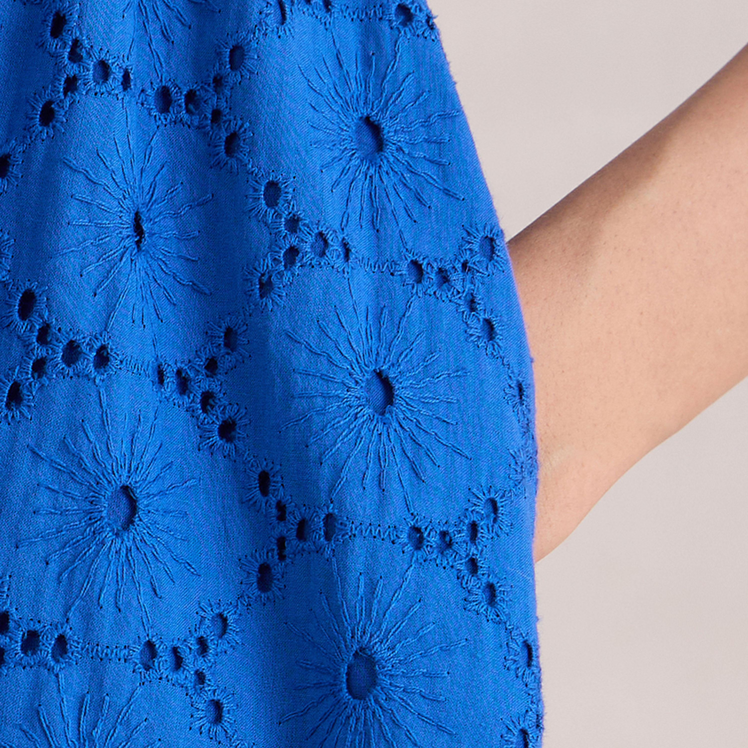 فستان قصير شيفلي بياقة واسعة فِميلا × ستايلي-women-clothing-dresses-image-3