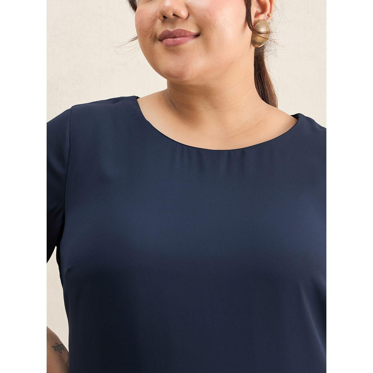 بلوزة تونيك بمقاس كبير وطبقات مزدوجة فِميلا × ستايلي-women-clothing-shirtsandblouses-blouses-image-5
