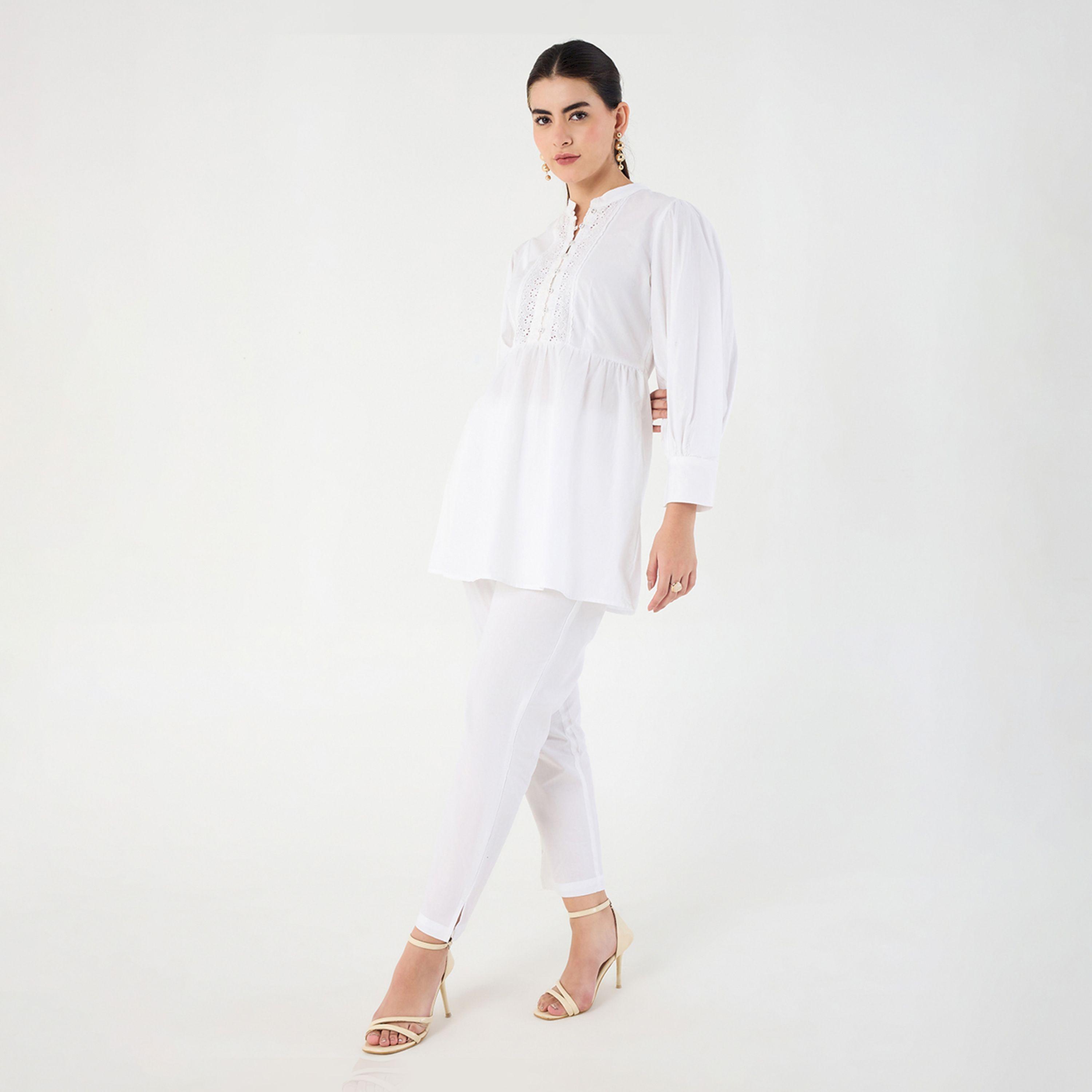 Femmella X Styli  Cotton Poplin Lace Detail Top-women-clothing-shirtsandblouses-blouses-image-5