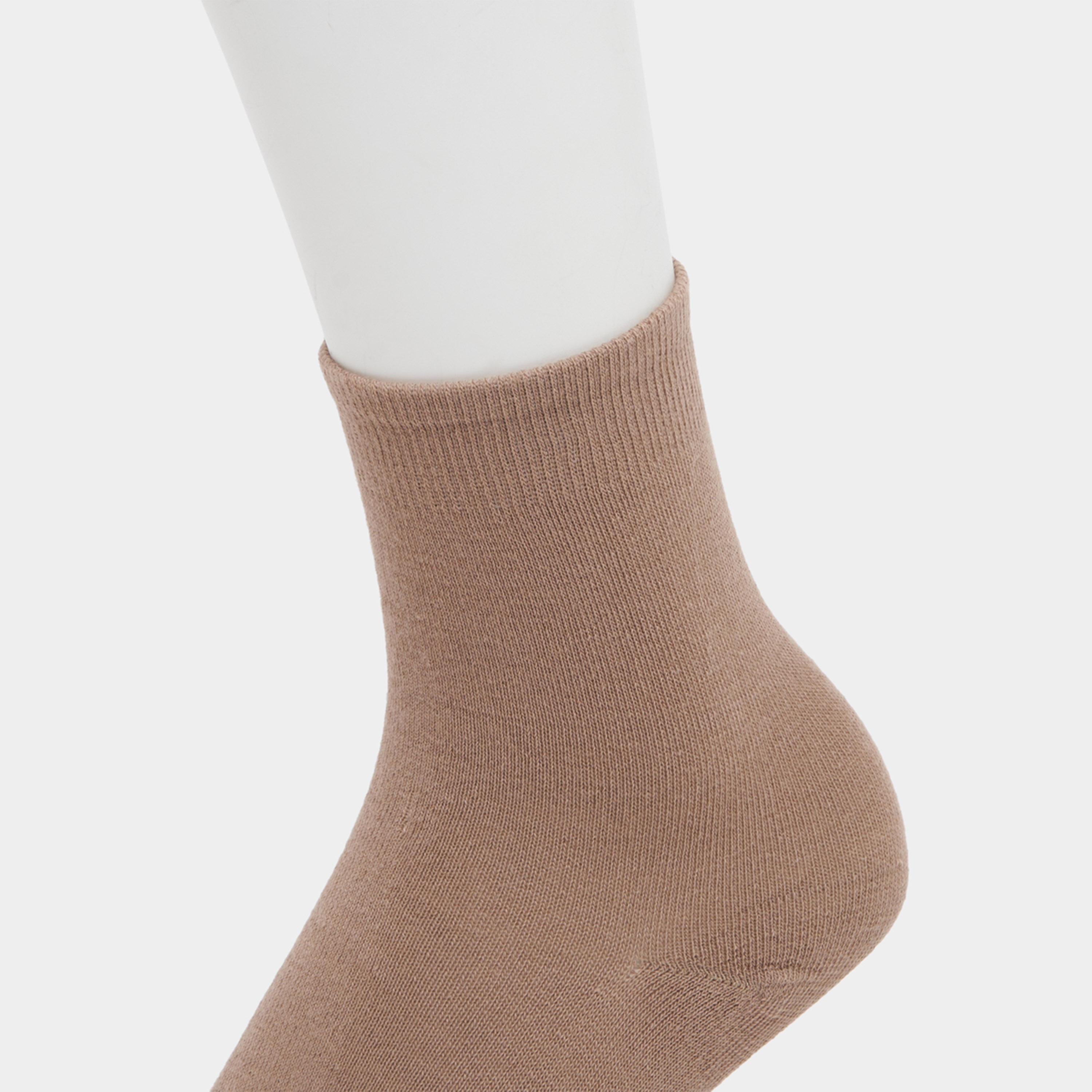 ستايلي - مجموعة من 5 قطع - جوارب سادة بطول الكاحل-women-socksandstockings-image-3