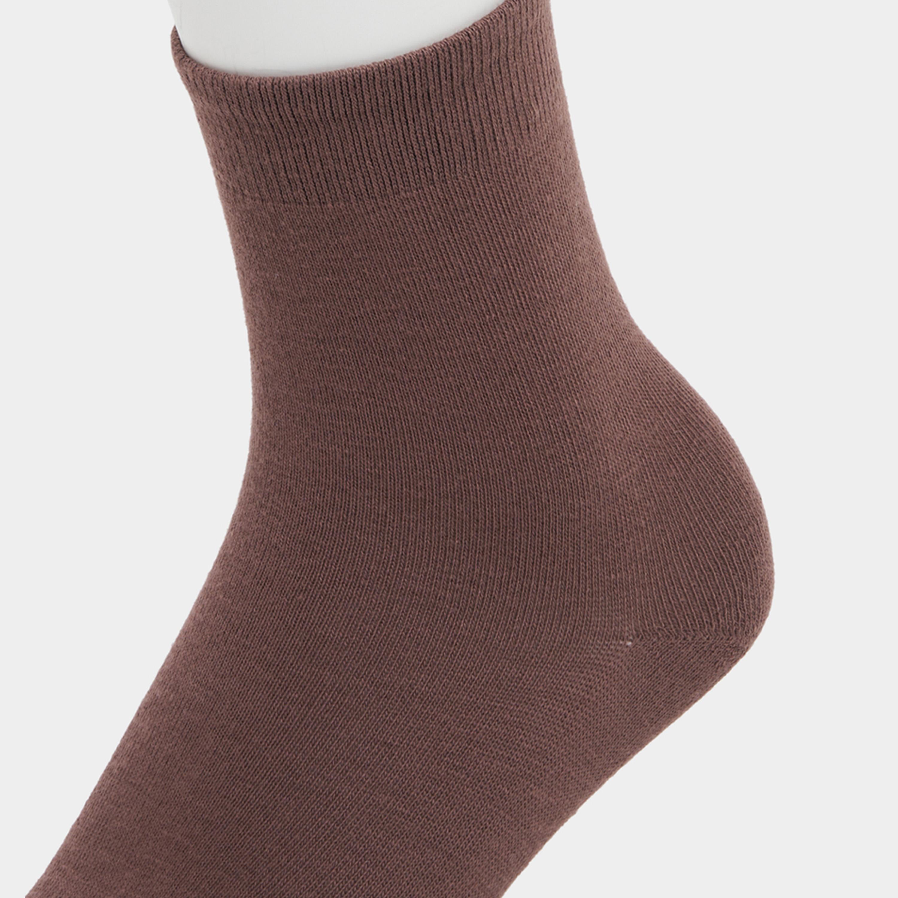 ستايلي - مجموعة من 5 قطع - جوارب سادة بطول الكاحل-women-socksandstockings-image-5