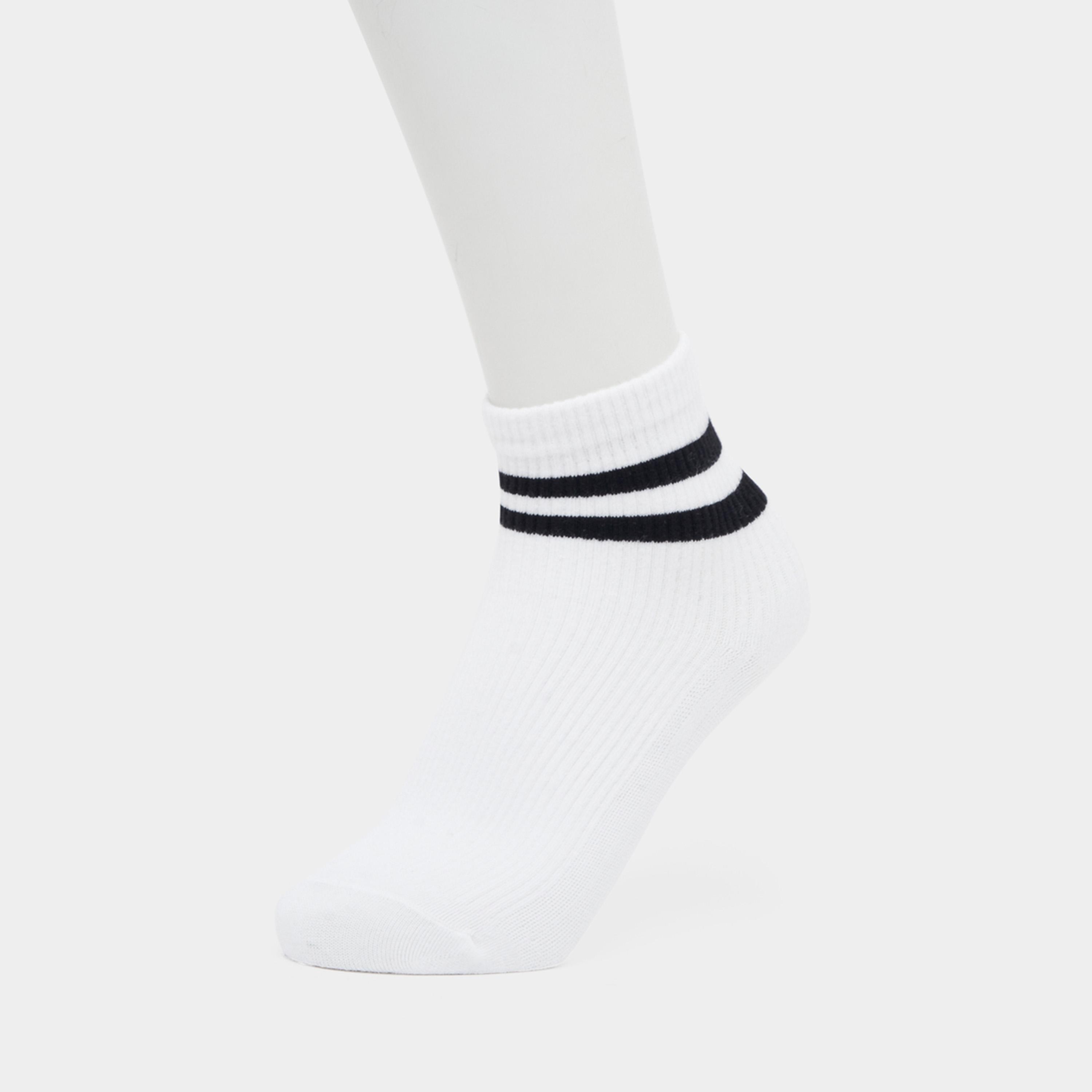 Styli Pack of 2 - Striped Ankle Length Socks-women-socksandstockings-image-2