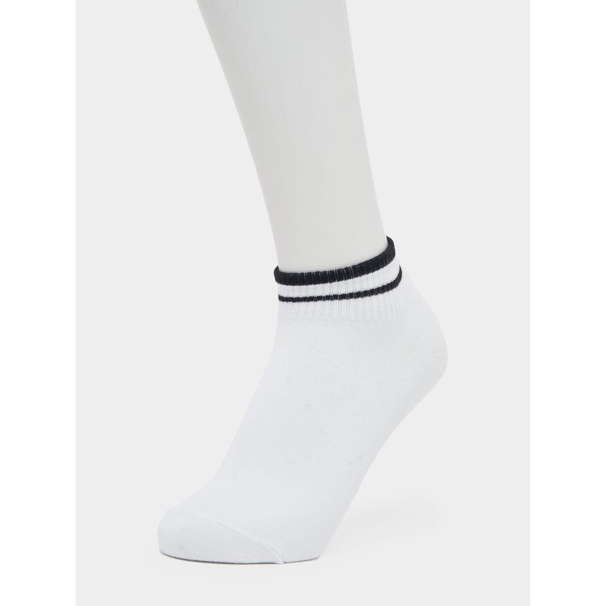 مجموعة من 3 جوارب مخططة بطول الكاحل-women-socksandstockings-image-2