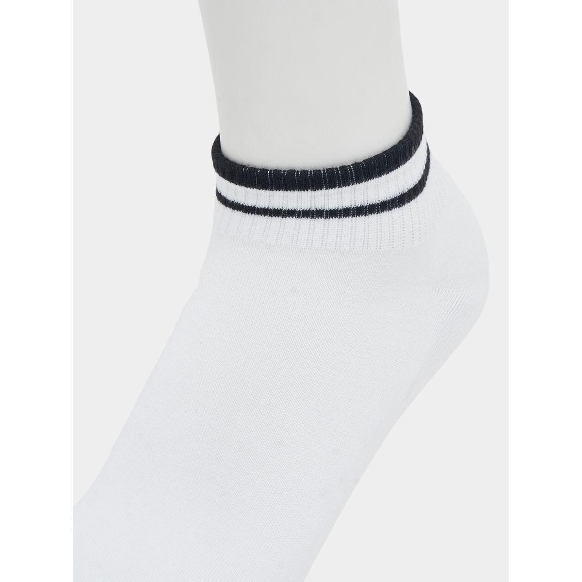 Styli Pack of 3 - Striped Ankle Length Socks-women-socksandstockings-image-3