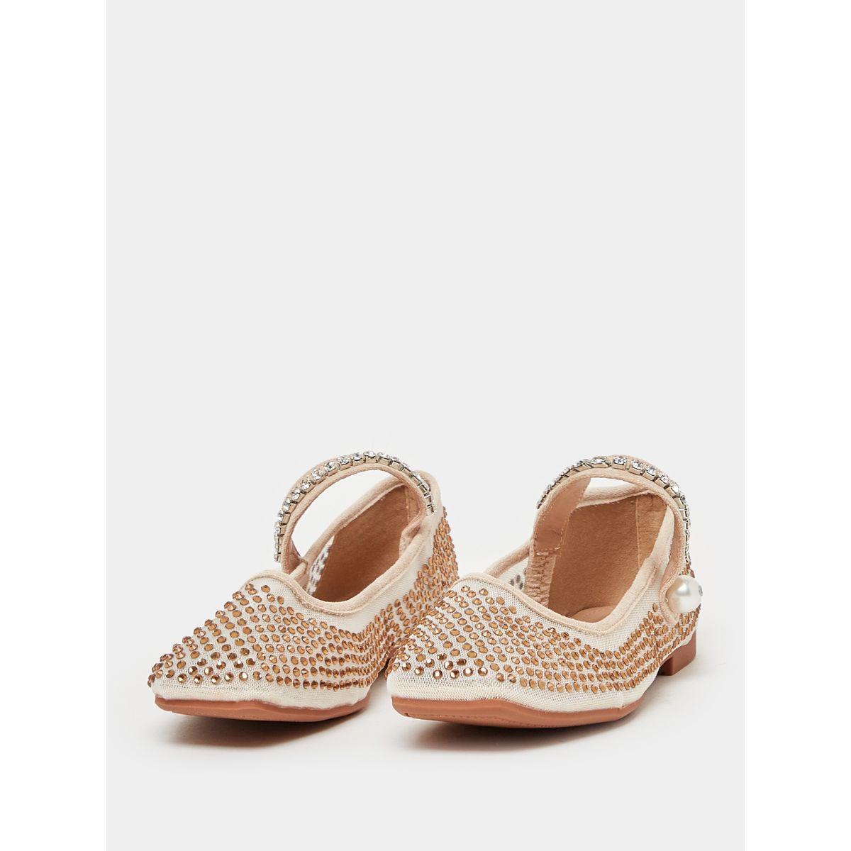 Styli Rhinestone Design Ballerina Shoes-women-shoes-loafersandmoccasins-image-2