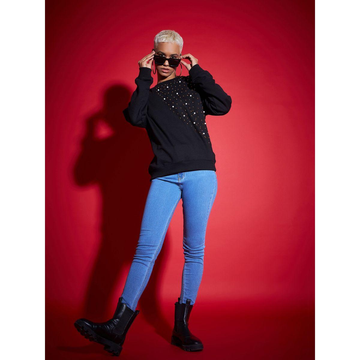 Sassafras X Styli  Oversized Embellished Terry Sweatshirt-women-clothing-hoodiesandsweatshirts-sweatshirts-image-6