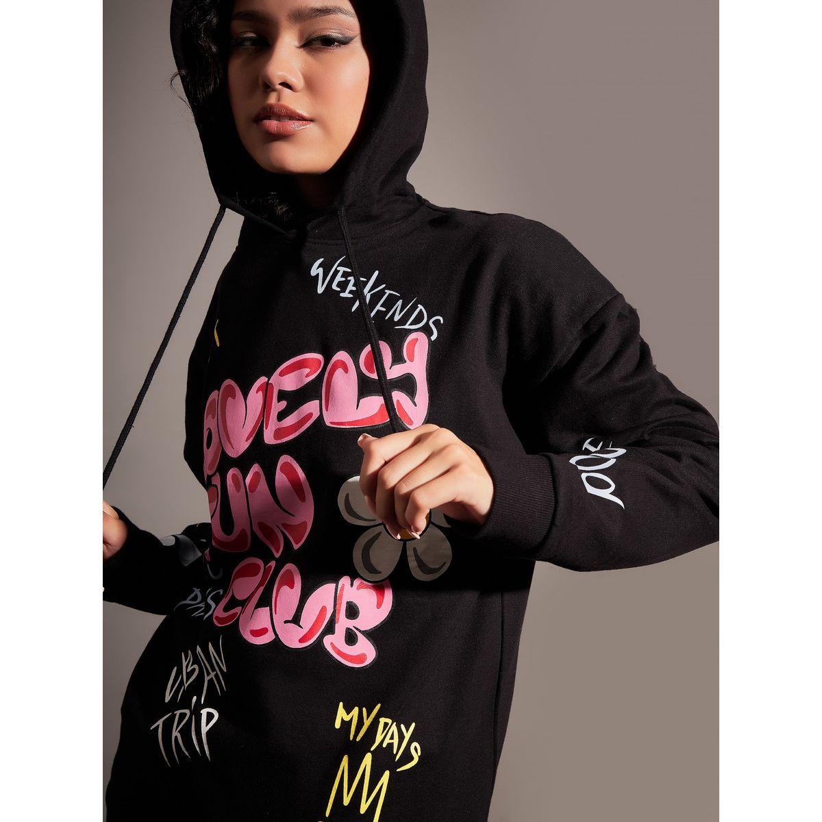 Sassafras X Styli  Oversized Lovely Fun Club Graphic Hoodie-women-clothing-hoodiesandsweatshirts-hoodies-image-6