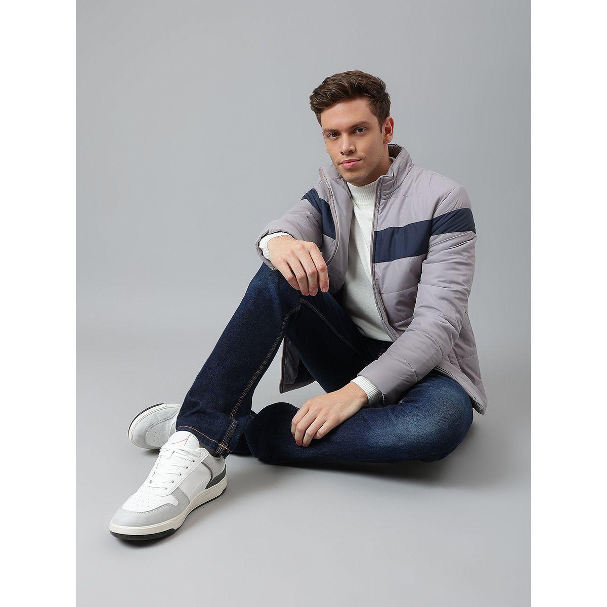 Dennis Lingo X Styli  Contrast Panel Regular Fit Puffer Jacket-men-clothing-jacketsandblazers-jackets-image-2