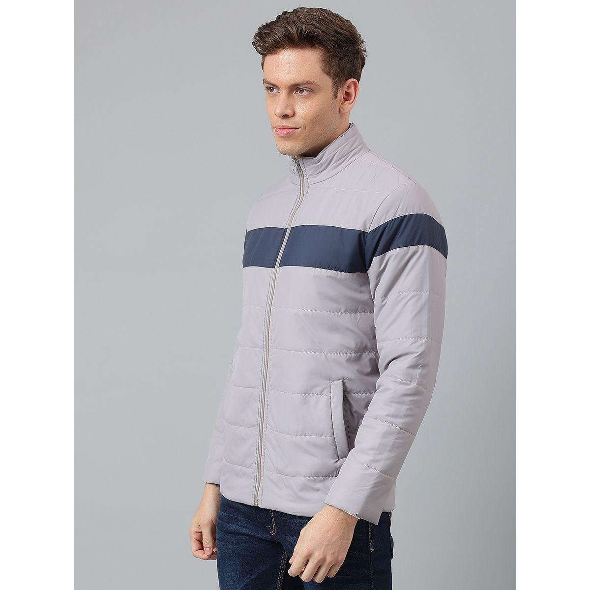 Dennis Lingo X Styli  Contrast Panel Regular Fit Puffer Jacket-men-clothing-jacketsandblazers-jackets-image-4