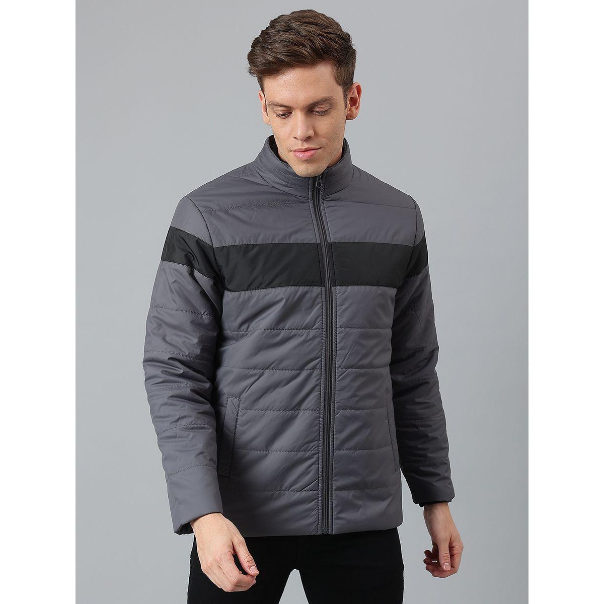 Dennis Lingo X Styli  Contrast Panel Regular Fit Puffer Jacket-men-clothing-jacketsandblazers-jackets-image-3