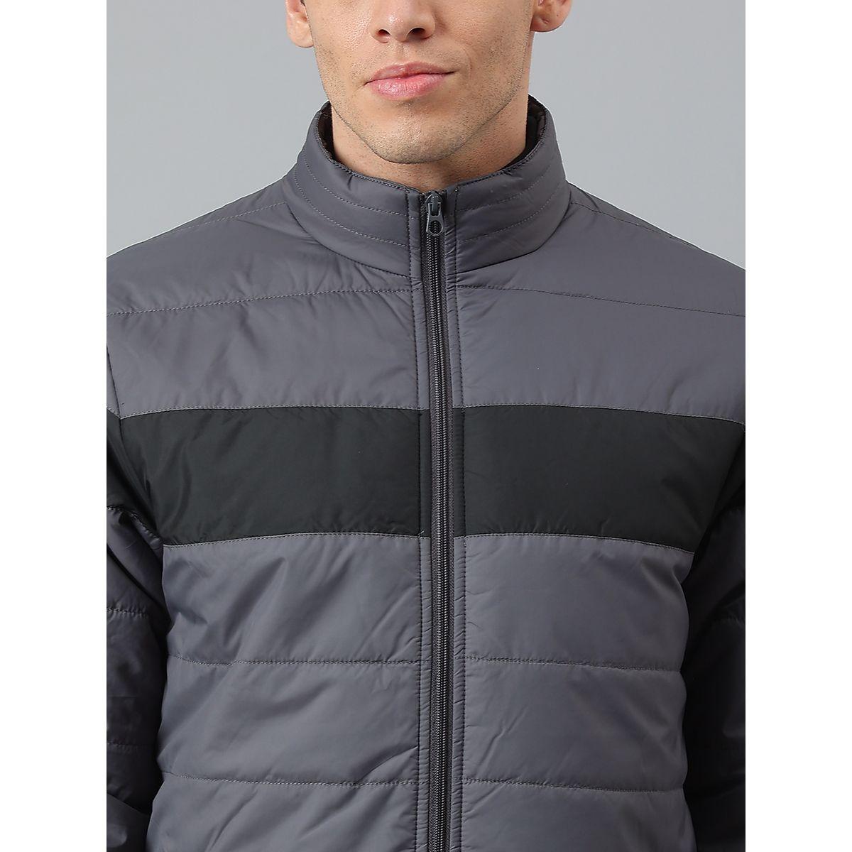 Dennis Lingo X Styli  Contrast Panel Regular Fit Puffer Jacket-men-clothing-jacketsandblazers-jackets-image-7