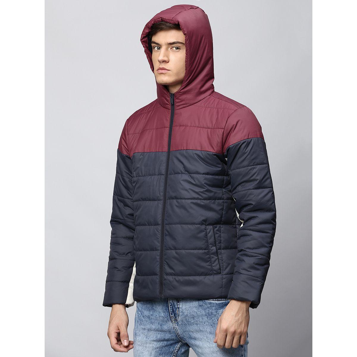 جاكيت منفوخ بنمط كتل الالوان وياقة هودي دينيس لينجو × ستايلي-men-clothing-jacketsandblazers-jackets-image-2