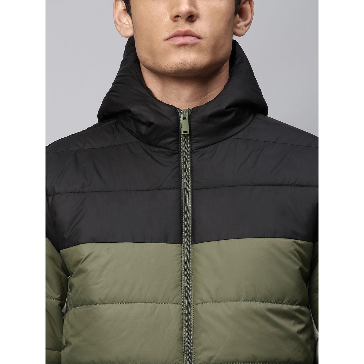 جاكيت منفوخ بنمط كتل الالوان وياقة هودي دينيس لينجو × ستايلي-men-clothing-jacketsandblazers-jackets-image-7