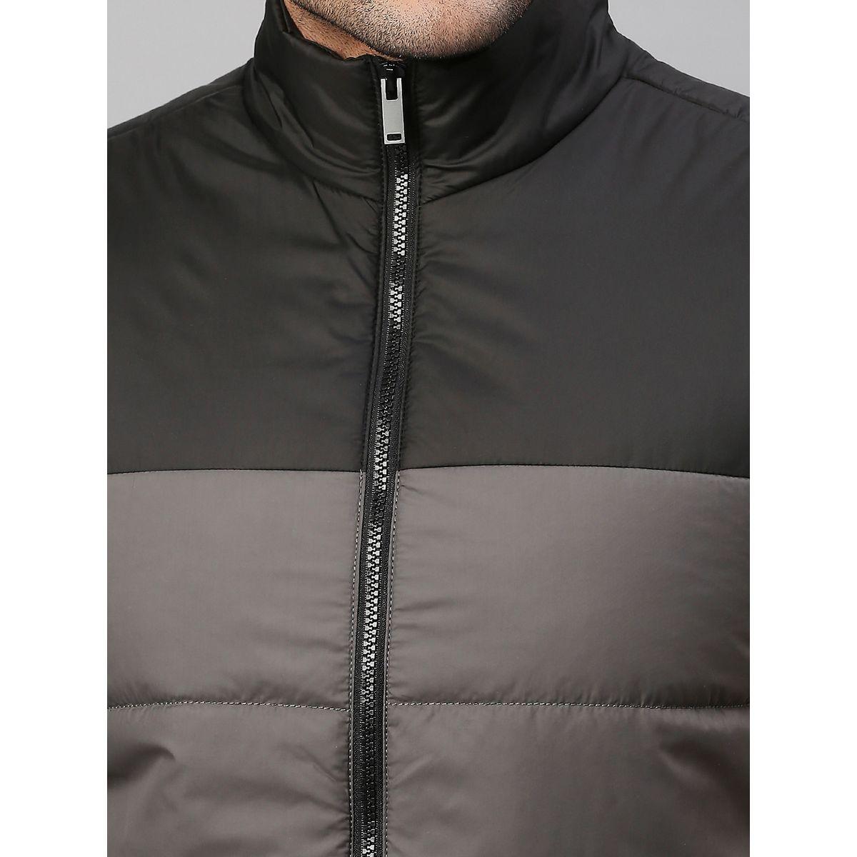 Dennis Lingo X Styli  Mock Neck Regular Fit Color Block Gilet Jacket-men-clothing-jacketsandblazers-jackets-image-7