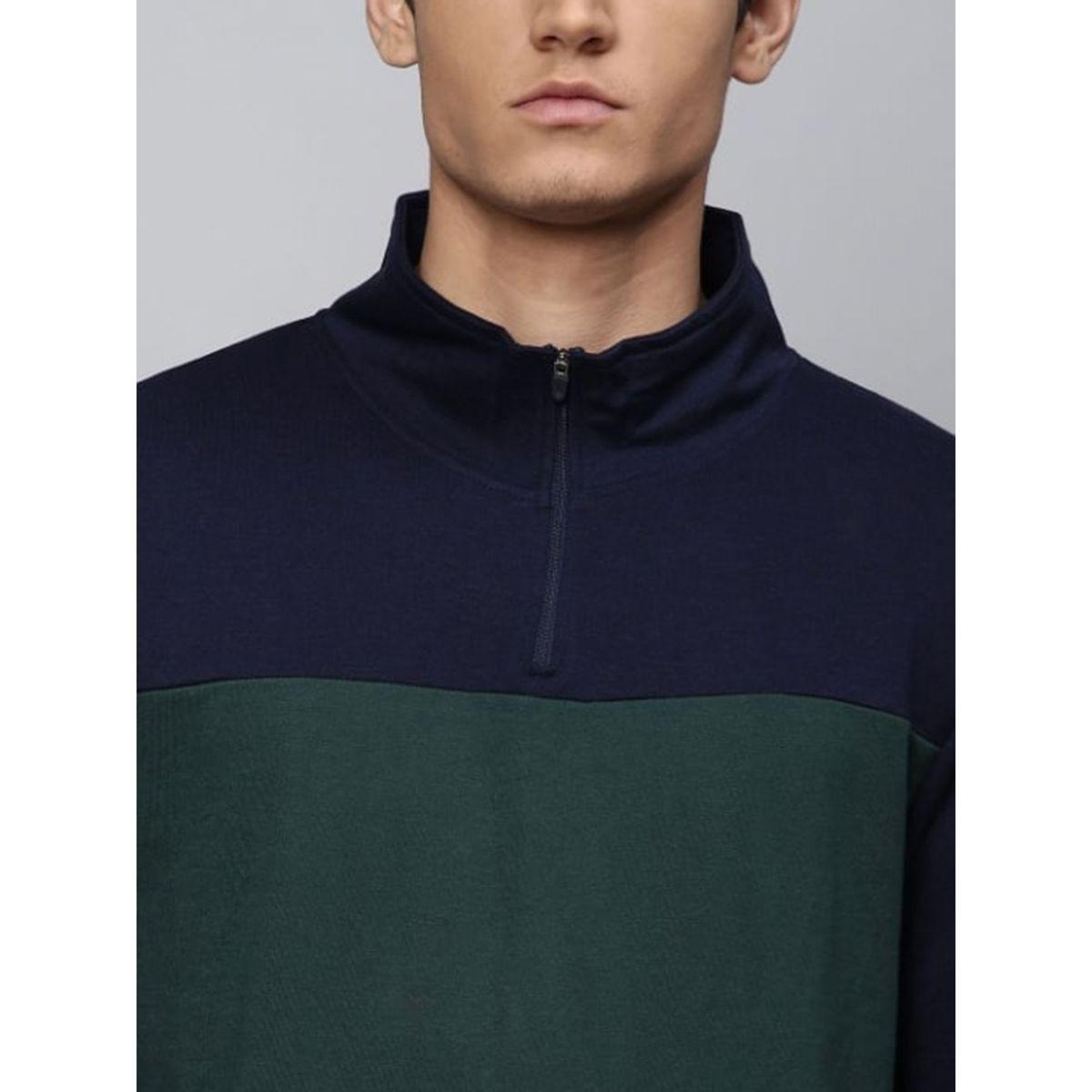 هودي بقصة عادية ونمط كتل الالوان دينيس لينجو × ستايلي-men-winterwear-hoodiesandsweatshirts-image-5
