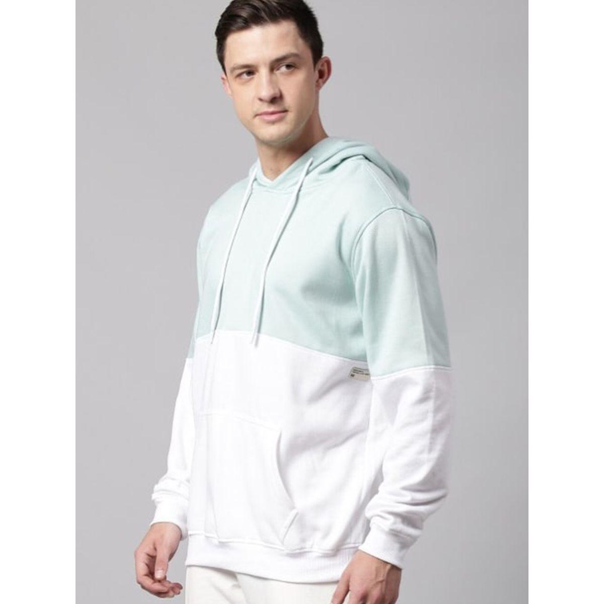 هودي بقصة عادية ونمط كتل الالوان دينيس لينجو × ستايلي-men-winterwear-hoodiesandsweatshirts-image-4